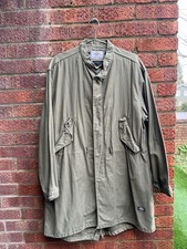 Fishtail Style Parka By Dickies XL Green With Liner