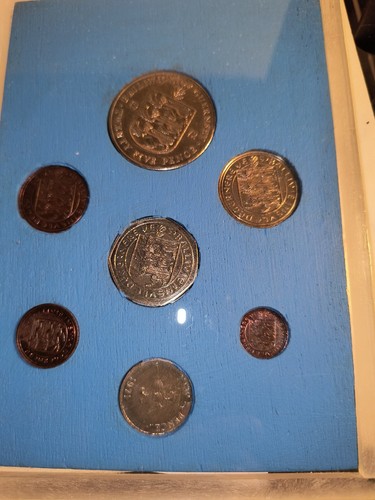 1972- 1971 Silver Anniversary To Phillip & Elizabeth 7 COIN SET Come C. - Picture 4 of 21