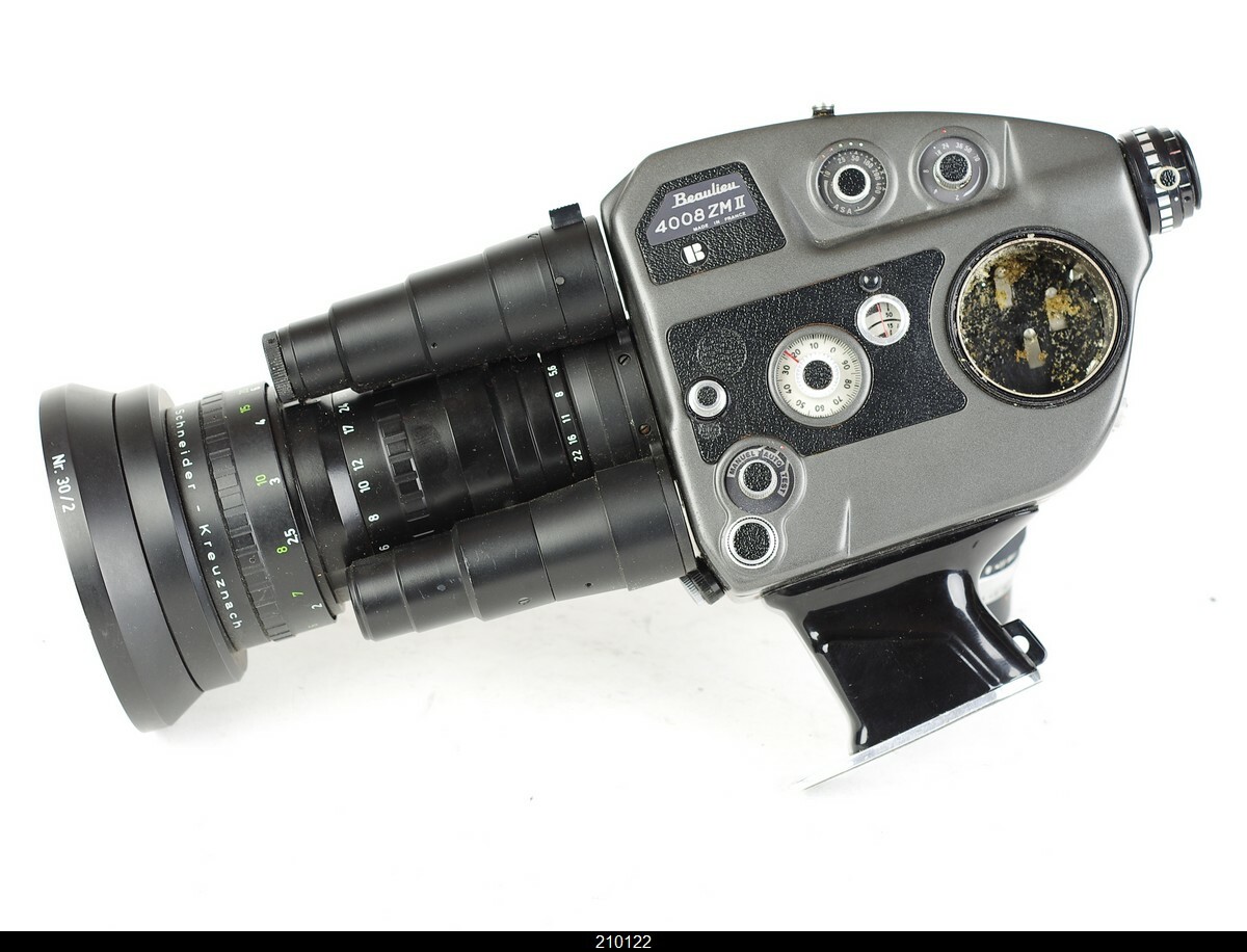 Movie Camera Beaulieu 4008 ZM II Super 8 camera with Optivaron 6 Movie Camera Beaulieu 4008 ZM II Super 8 camera with Optivaron 6