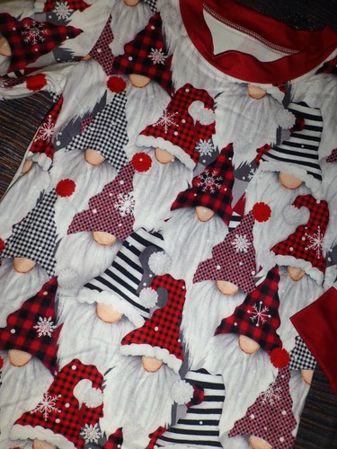 NEW Boutique Christmas Gnomes Girls Boys Unisex Pajamas Set - Picture 2 of 2