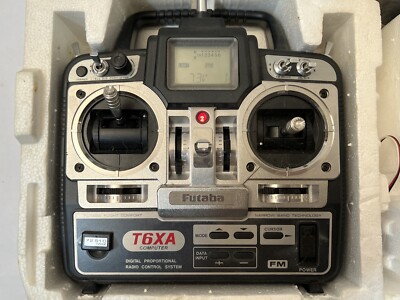 Futaba T6XA S 6 Channel FM PPM PCM Airplane Heli Transmitter W