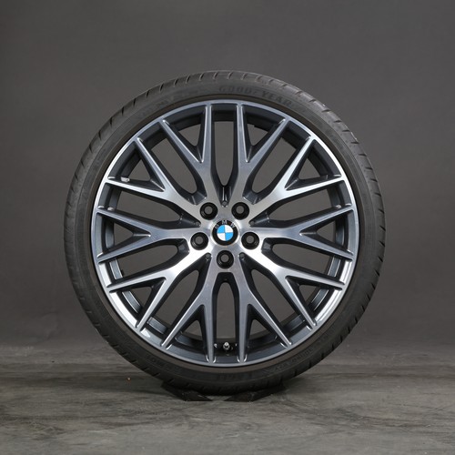 Roues d'été 20 pouces originales BMW Série 5 G30 G31 6863424 Styling 636 pneus d'été - Photo 3 sur 5