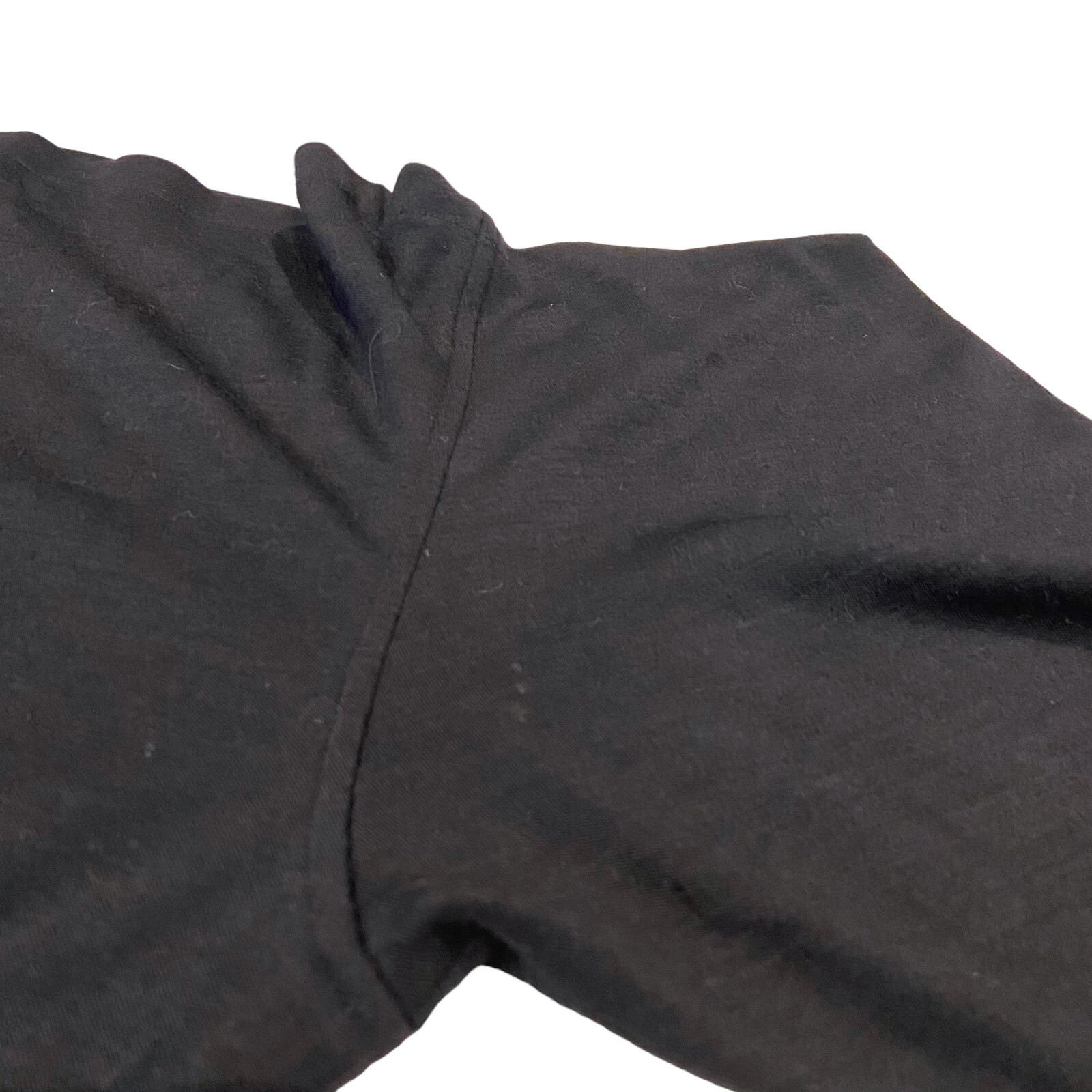 Abito Yves Saint Laurent Vintage Donna Manica 3 4 Scollo Largo Designer Nero