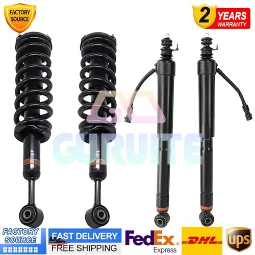 4X Front Rear Shock Absorber Struts For Lexus GX470 Toyota Land Cruiser J120