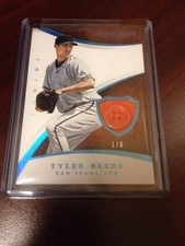 2015 IMMACULATE TYLER BEEDE DUAL ROOKIE BUTTON JERSEY PATCH RC 1/6! FIRST ONE!!!