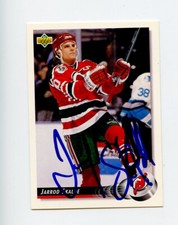 JARROD SKALDE DEVILS AUTOGRAPH AUTO 92-93 UPPER DECK #91 *70196