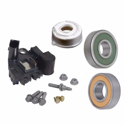Alternator Rebuild Kit 2006-2010 BMW M5 M6 335d Valeo Regulator Brushes Bearings