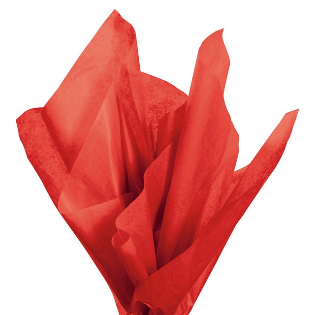 Tissue Paper Red 20" wide x 30" High 240 Large Sheets Gift Wrap