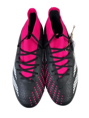 Adidas Predator Accuracy .1 FG Soccer Cleats Black Pink GW4569