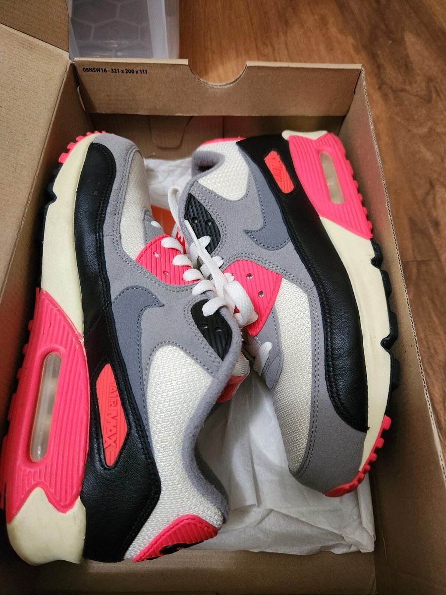 Nike Air Max 90 Men Size 7 Men's OG (2013) Infrared 543361-161