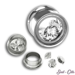 Ein Plug flesh Tunnel Eule Metall grün versch.Größen 4 5 6 8 10 12 Ein Plug flesh Tunnel Eule Metall grün versch.Größen 4 5 6 8 10 12
