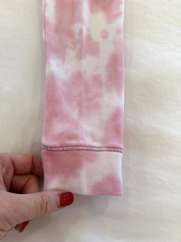 Noomie Little Girl Two Piece Pink Tie Dye Pajamas Size 4 - Picture 8 of 8