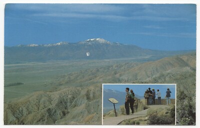 Keys View Joshua Tree California Postcard Posted DB