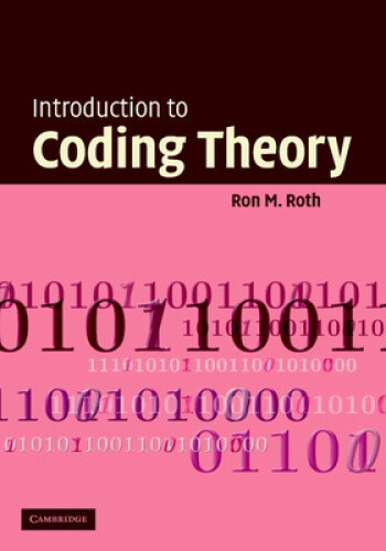 Introduction to Coding Theory by Roth, Ron