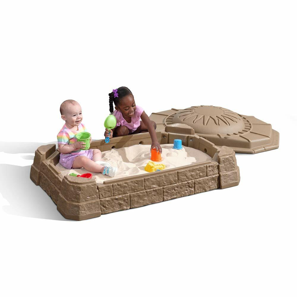 Step2 Naturally Playful Sandbox II with Bonus Sand Tools | eBay
