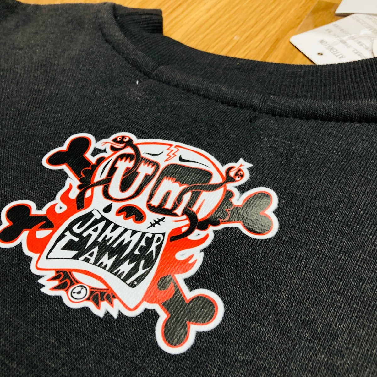 Um Jammer Lammy MilkCan Japanese L size Charcoal Sweatshirt 2024