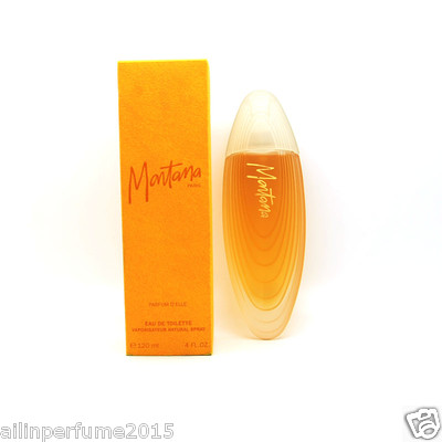 Montana Parfum D' Elle 120 ml Eau De Toilette Spray
