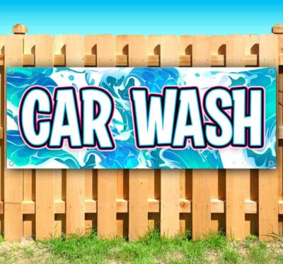 #ad CAR WASH Advertising Vinyl Banner Flag Sign Many Sizes AUTOMOTIVE $25.62