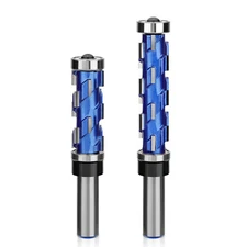 1/2'' Shank Flush Trim Router Bit Compression Milling Cutter Top Bottom Bearing
