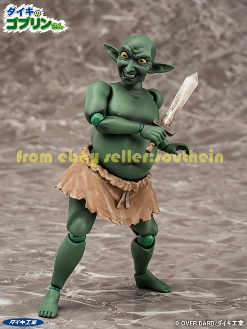 Daiki Atmospheric Industry 1/12 Goblin Movable Orcs Pvc Model Spot 