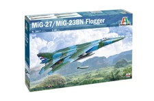 Italeri 1/48 2817 Russian MiG-27/MiG-23BN Flogger Fighter Aircrafts
