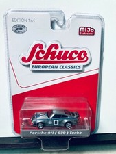 1/64 SCHUCO PORSCHE 911 (930) TURBO#8 MARTINI SILVER MIJO EXCLUSIVES CHASE CAR