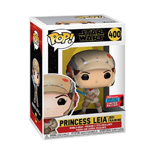 Funko Pop! Star Wars - Luke Skywalker y la Princesa Leia Jedi Entrenamiento Doble Pack - Imagen 5 de 5