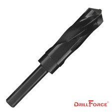 Drillforce 15/16 in. S D Silver Deming HSS M2 Black Oxide 1/2" Shank Drill Bit