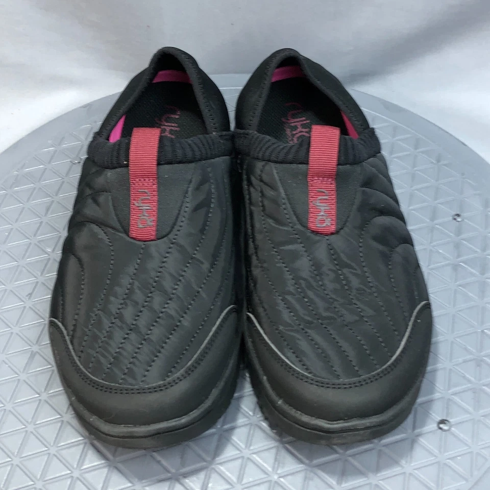 Zapatos sin cordones Ryka para mujer de nailon negros talla 9 anchos Foto 2 de 4