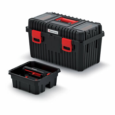 Werkzeugbox Toolbox Werkzeugkasten 58,5 x 36 x 37 cm Werkstatt Werkzeuge Werksta