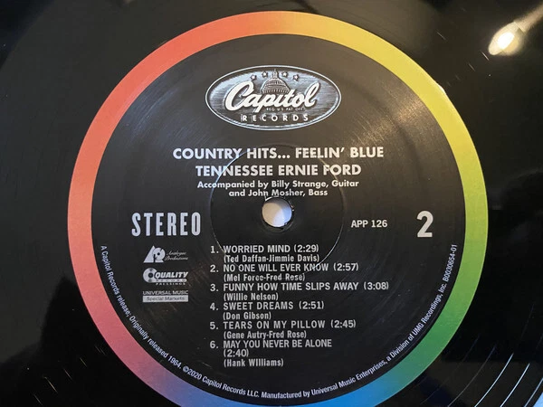 ANALOGUE PRODUCTIONS AP-126-33 Tennessee Ernie Ford Country Hits..FEELIN' BLUE - Bild 4 von 4