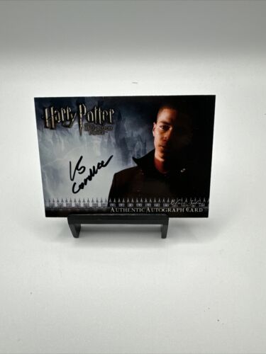 Harry Potter Artbox LOUIS CORDICE As Blaise Zabini Autograph Card - Picture 1 of 6