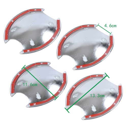 Chrome Door Handle Cover+ Cup Bowl Combo fit for Nissan Qashqai 2007-2011 set ut - Picture 5 of 6