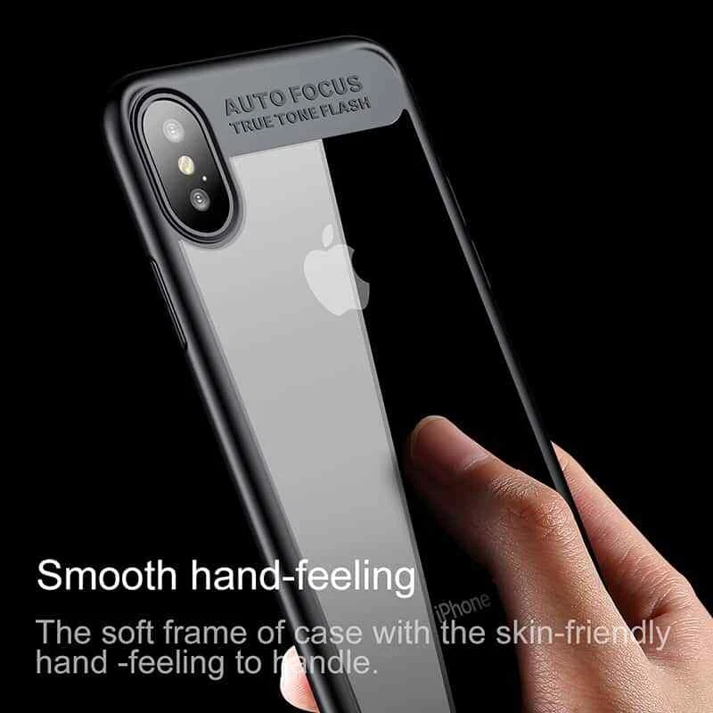 Funda BASEUS SUTHIN iPhone X Transparente ENFOQUE AUTOMÁTICO TONO VERDADERO FLASH Cubierta Premium Foto 4 de 4