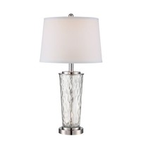Lite Source Ls-22815 Godivo 26.5h 1-light Table Lamp W/white Fabric Shade on sale Lite Source Ls-22815 Godivo 26.5h 1-light Table Lamp W/white Fabric Shade on sale