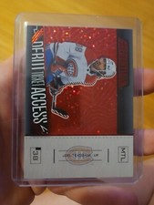 2023-24 Upper Deck Credentials - Debut Ticket Access Red #114 Joel Teasdale /125