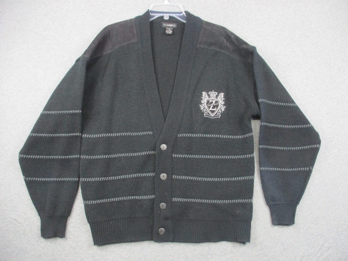 Z Cavaricci Vintage Knit Cardigan Small Oversized Sweater