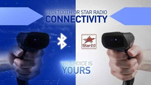 Datalogic QBT2500-BK-BTK1 1D/2D Barcode Wireless Bluetooth Scanner USB Kit - Picture 2 of 2