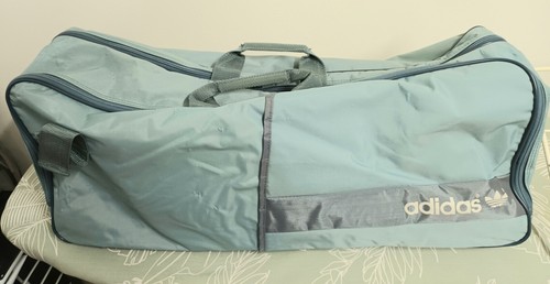 Sporttasche, Tennistasche, Squashtasche, Adidas, hellblau, ca. 75*30*15 cm