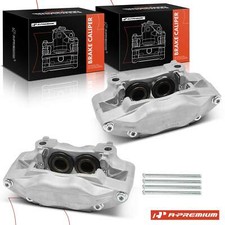 A-premium Pair Front Brake Calipers W 4 Aluminum Pistons For Acura Rl 2005-2012