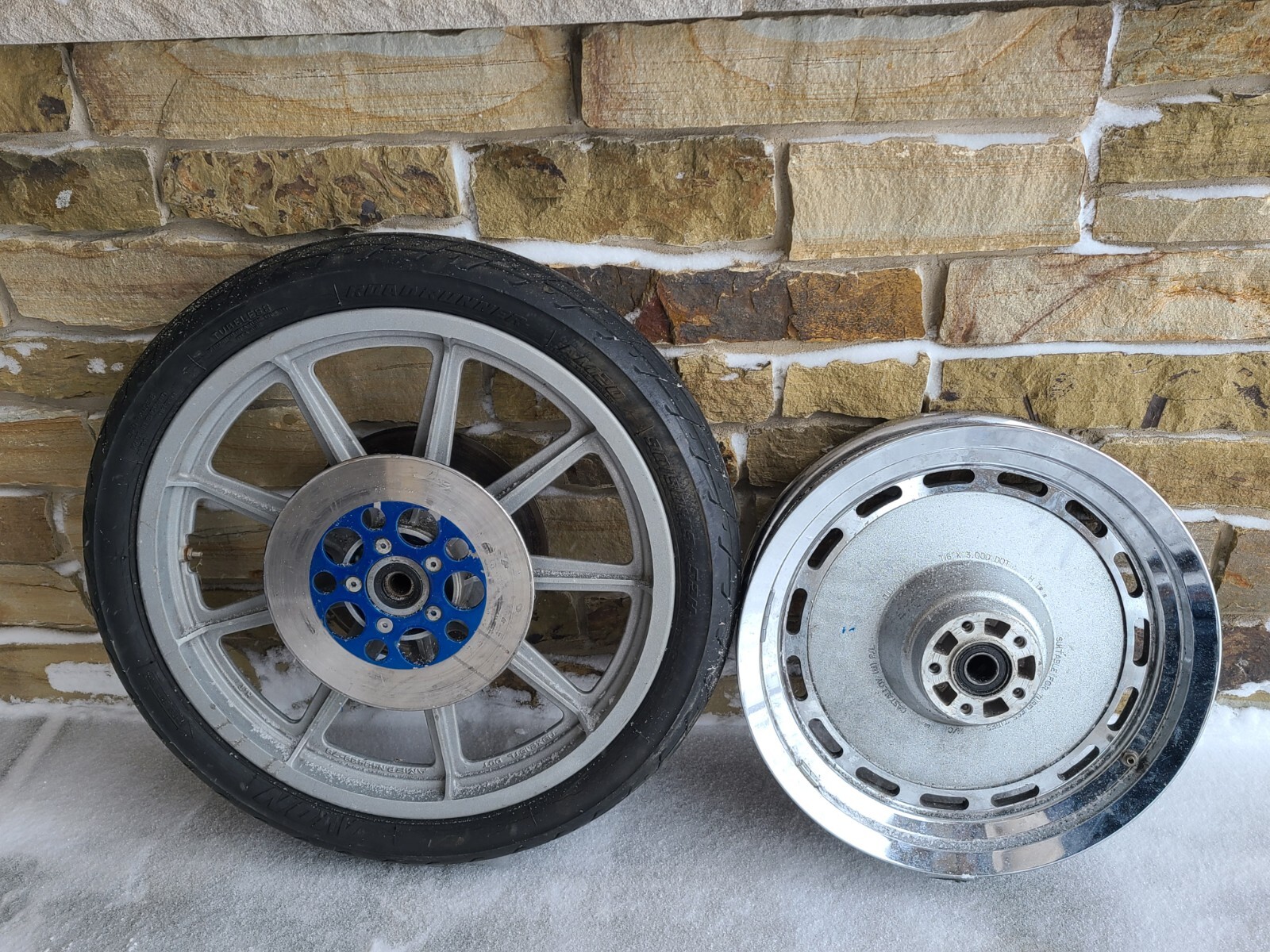 19781986 Harley Davidson AMF 19” 9 Spoke Mag Wheel FX FXR XL 4349978