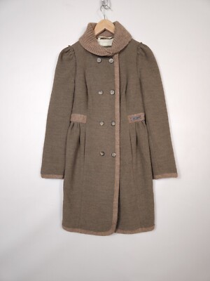 Scervino Street by Ermanno Scervino Wool Coat size US 8 IT 42 /M