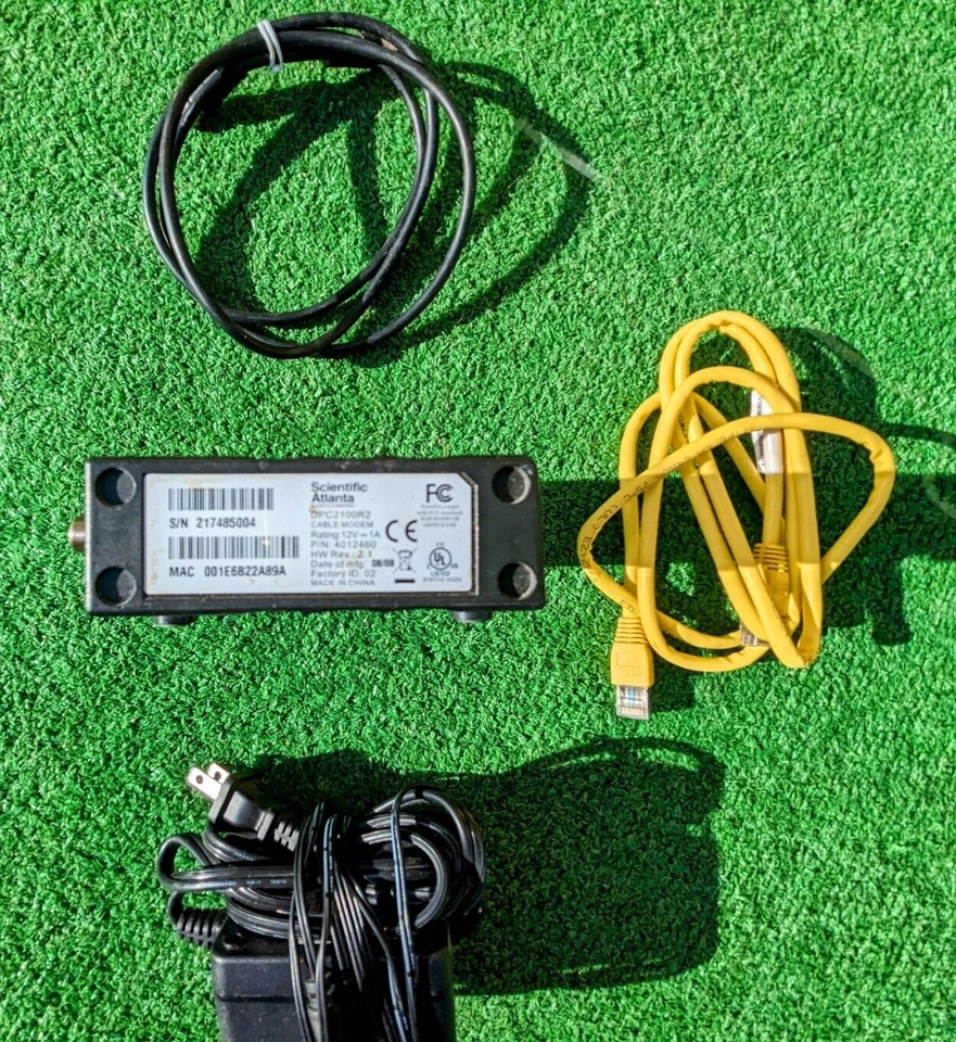 Cisco Scientific Atlanta DPC2100R2 Internet Cable Modem P/N: 4012460 Tested EUC - Image 3 of 4