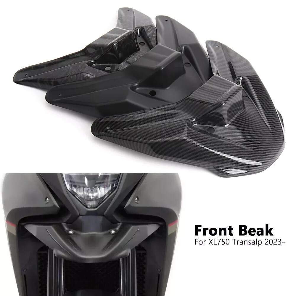 For HONDA XL 750 TRANSALP 23-24 Front Beak Fender Extender Nose