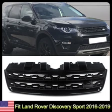 Gloss Black Front Bumper Grille Grill Fit Land Rover Discovery Sport 2016-2019