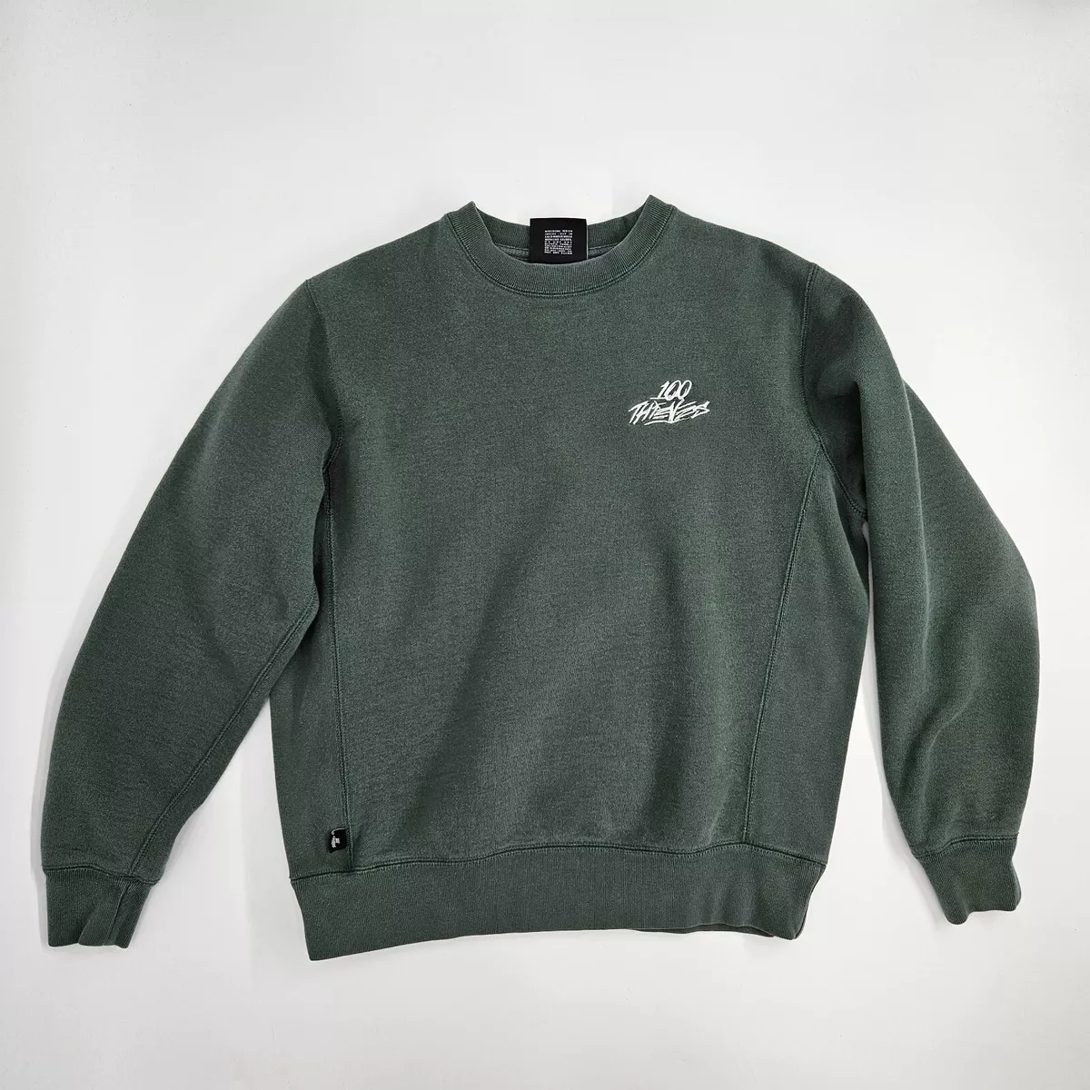 100 polyester online crewneck sweatshirt