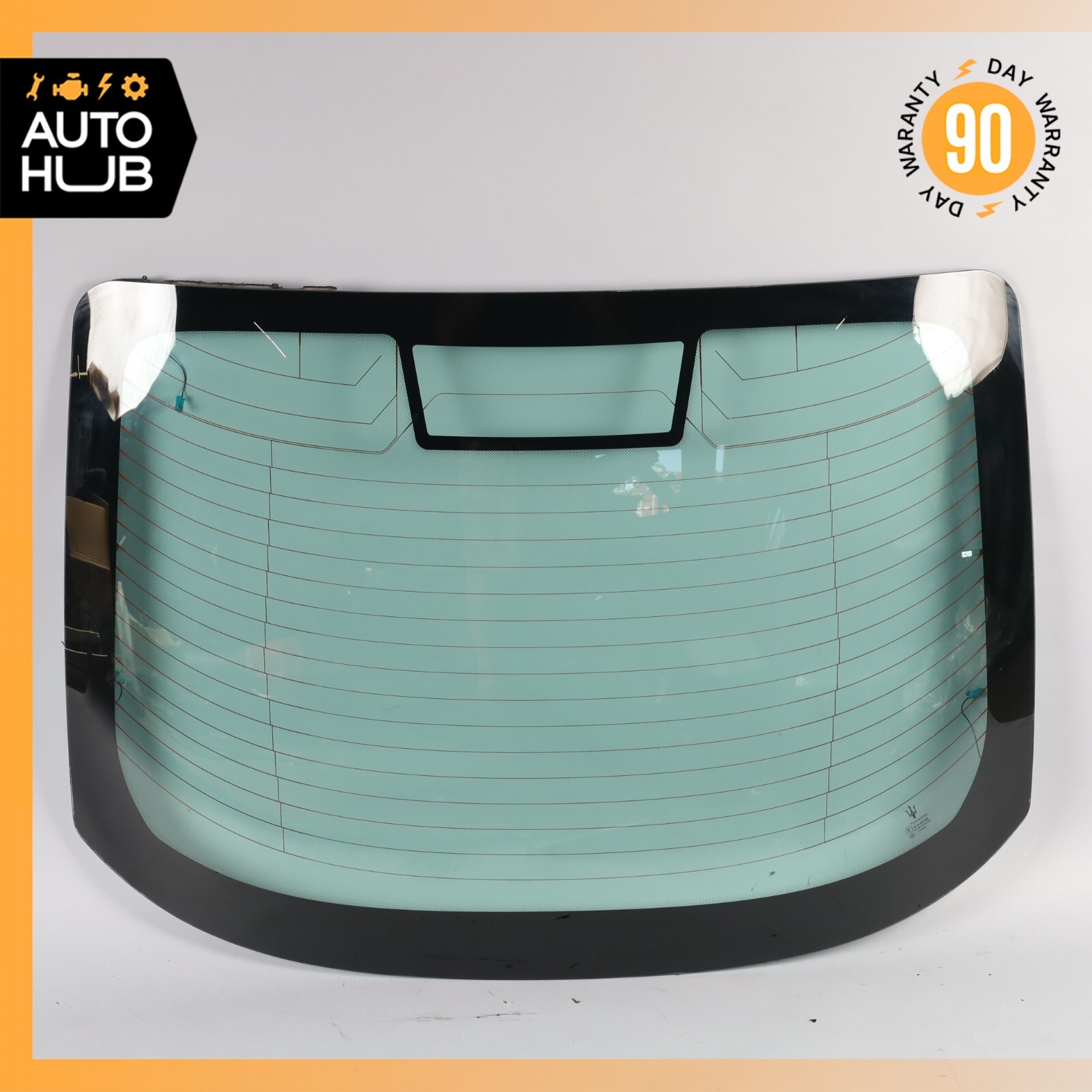 08-18 Maserati GranTurismo M145 Rear Windshield Wind Shield Back Glass OEM 76k
