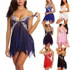 Babydoll Lingerie Seducente Donna - Set In Pizzo Con Perizoma, Sexy Per Occasioni Romantiche