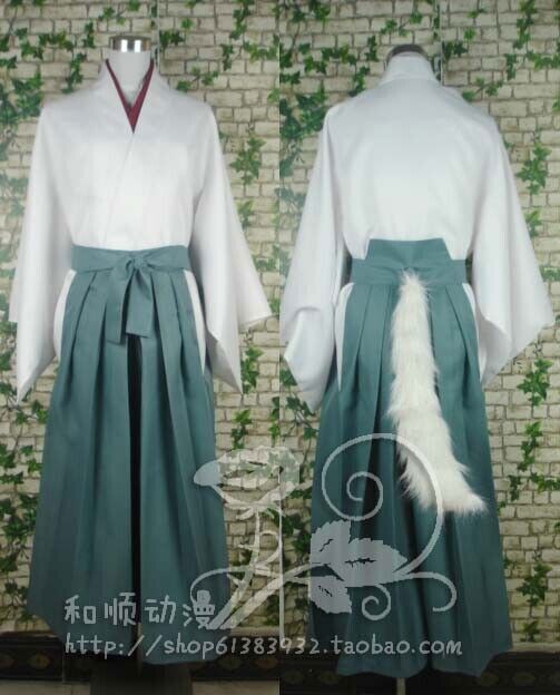 Fantasia cosplay de kamisama kiss tomoe, kimono, roupa para cosplay, modelo  kamisama love/hadimemashita yukata, peruca com cauda - AliExpress