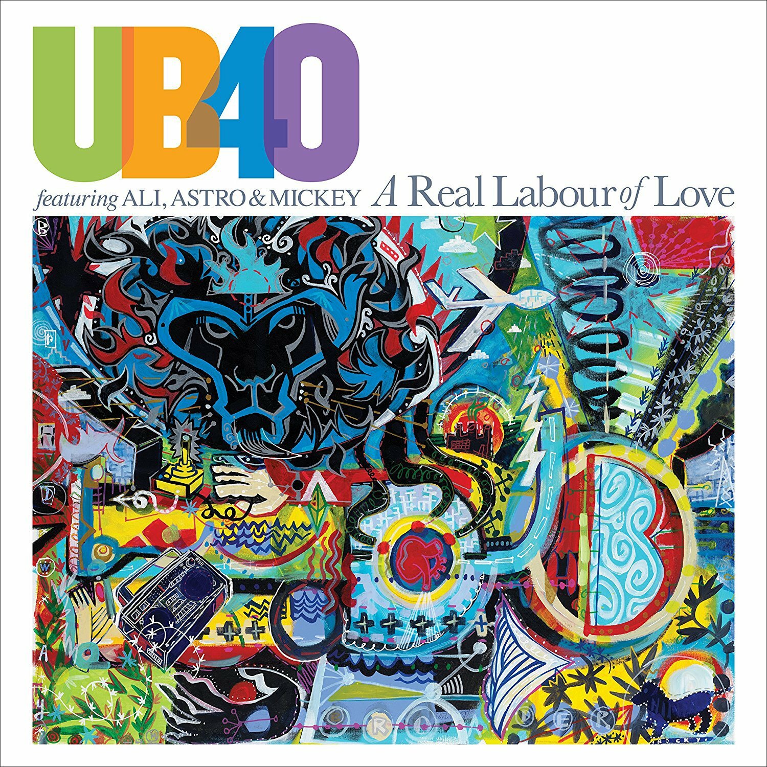 UB40 Feat Ali Astro & Mickey / A Real Labour Of Love *NEW CD*